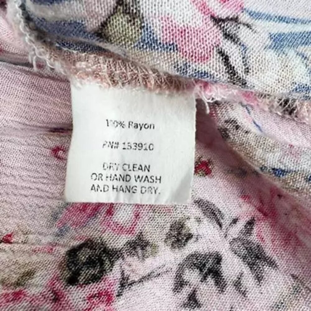 Show Me Your Mumu Womens Peasant Blouse Top Shirt Floral 3/4 Sleeve Blouse Sz S - Picture 6 of 8